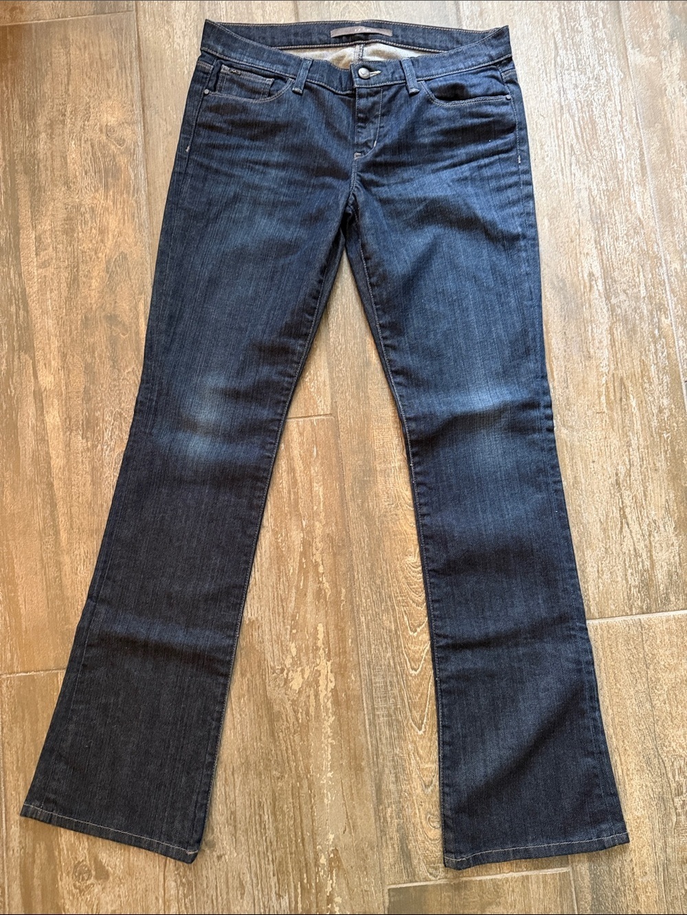 Joe's Jeans The Socialite Indigo Flare Jeans - Mid-Rise Wide Leg